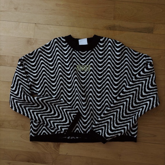 The Ragged Priest Geometric Sweater - Picture 2 of 5